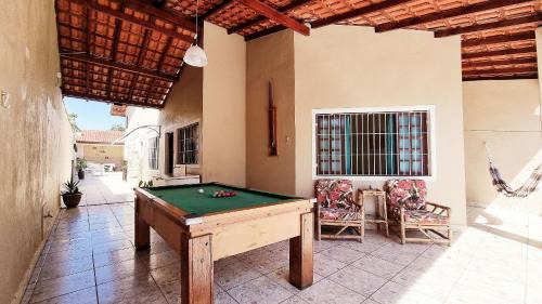 Tupy House | Piscina Aquecida, Ar Cond, Área Gourmet, Bilhar, Wi-Fi