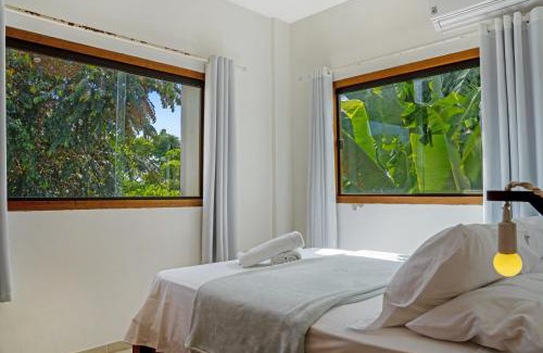 Serra Grande Apartment | Piscina Aquecida, Jacuzzi, internet veloz, no centro de Serra Grande - Apt Laranja - Vila Pitangueira