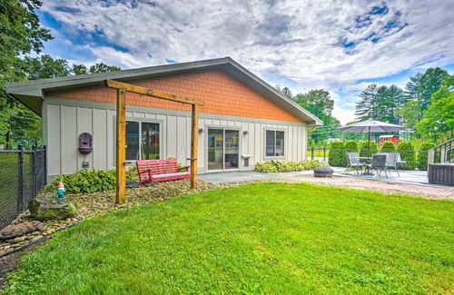 Pisgah Forest House | Pisgah Forest Farm Home Outdoor Pool and Games