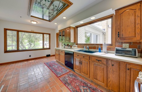 McHenry House | Pistakee Lake Estate w/Boat Dock & Launch!