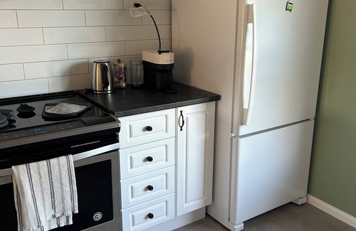 Magog Condo | Place du Village, a quiet, rejuvenating spot. 2 minutes from Merry Beach