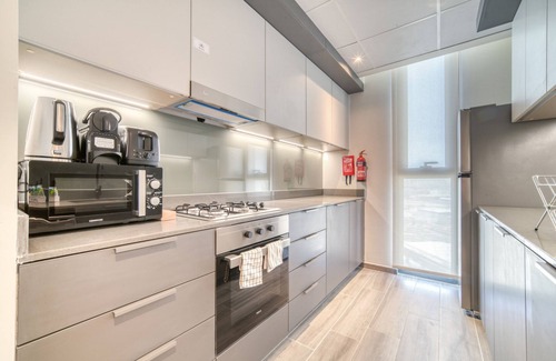 Dubai Production City Apartment | Placid 2BR w/Assistant’s Room at Mesk 1 Midtown Dubai Production City by Deluxe Holiday Homes