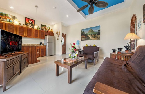 Centro - Supmza 001 Villa | Plaza View Villa "Tijuana" with a/c and 2 pools, 5 min stroll to beach