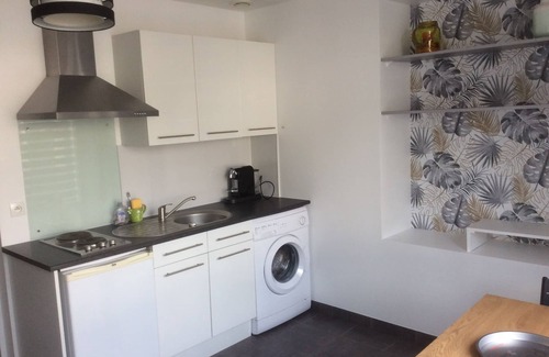 Octeville Apartment | Pleasant apartment with separate bedroom