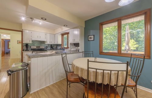 Fennville House | Plum Creek - Large home with 2 kitchens close to Pier Cove!