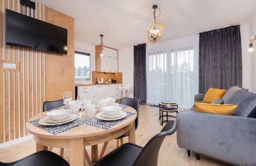 Debki Apartment | Południowa Przystań 1 | Terrace | Remote Work