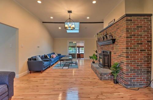 Stroudsburg House | Pocono Home with Hot Tub, Fireplace and Game Room!