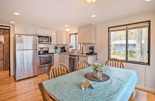 Locust Lake Village House | Pocono Lake Home w/Fire Pit: Walk to Ski Hill!