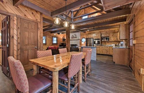 Locust Lake Village House | Pocono Log Cabin Fireplace, Fire Pits and Amenities