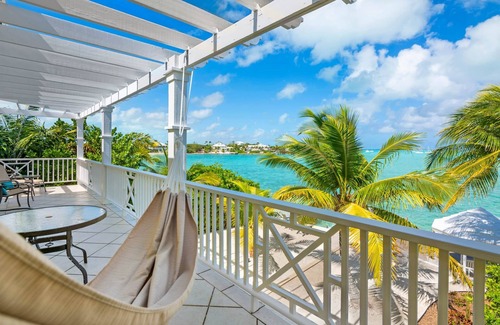 George Town Villa | Point of View: Oceanfront 4bd 4.5ba Luxury Villa w Dock in February Point, Exuma