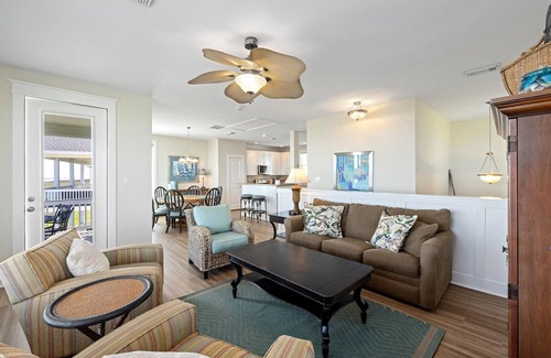 Galveston House | Pointe West BEACHFRONT next to dune walkover! - 4 bed 4 bath