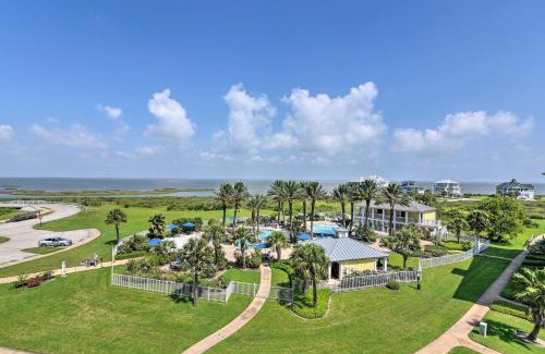 Galveston Apartment | Pointe West Family Retreat Balcony and Ocean Views!