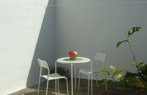 Polignano a Mare House | Polignano a Mare, Red Flowers house with terrace