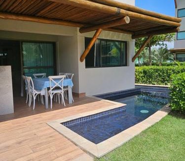 Porto de Galinhas Apartment | Polinésia Samoa Resort Muro Alto com piscina privativa