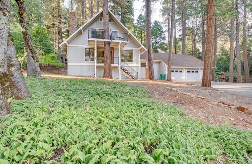 Pollock Pines House | Pollock Pines Cabin Game Room with AandC and Heat!