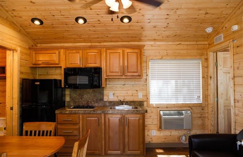 Lotus Resort | Ponderosa Camping Resort One-Bedroom Cabin 4