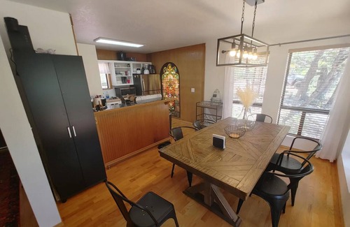 Pine Cabin | Ponderosa Place, Charming Cabin with Large Deck and Mountain View, Veteran Owned