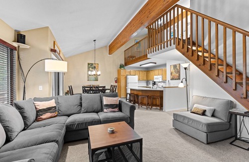 McCall Condo | Ponderosa Retreat - Fireplace - Community year round pool - sauna - fitness center