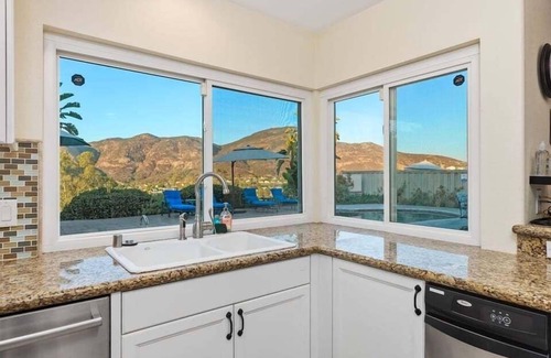 San Carlos House | Pool, A/C, fire pit, views of Cowles Mountain - Hemingway Heaven - New Listing with a pool!