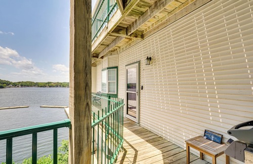 Lakeland Apartment | Pool Access at Waterfront Lake Ozarks Rental!