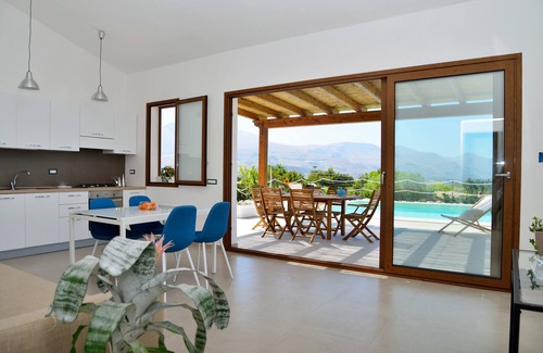 Castellammare del Golfo Villa | pool and sea view, 5 minutes from Scopello and the Zingaro Reserve
