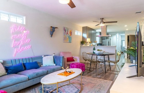 Downtown San Antonio House | Pool, Firepit, Backyard near Riverwalk San Antonio