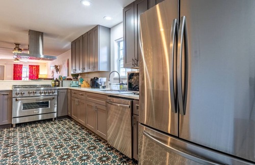 Downtown San Antonio House | Pool, Firepit, Backyard near Riverwalk San Antonio
