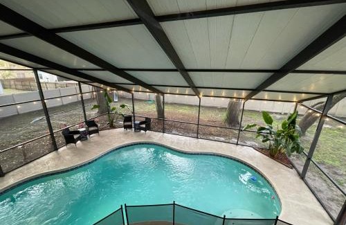 Temple Terrace House | Pool Home at Busch Gardens USF