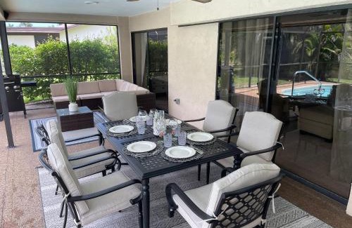East Naples House | Pool home with a new sparkling pool, close to beach, lovely lake view