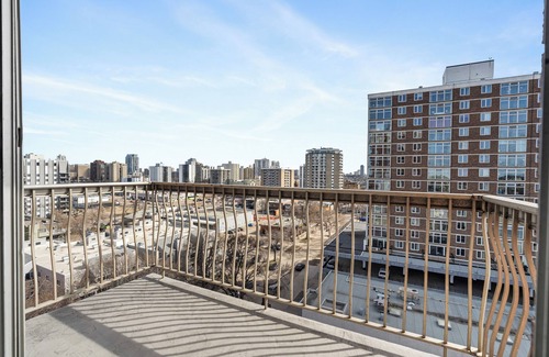 North Central Edmonton Apartment | Pool/Patio/& Private Balcony in Downtown Edmonton, Private Parisian Condo