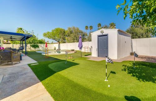 Chandler House | Pool, Putting Green and Games Chandler Home!