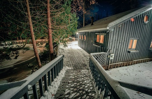 Kerhonkson Cabin | Pool, sauna, large 2000sf deck, tennis court, a private trail, 15.5 acres