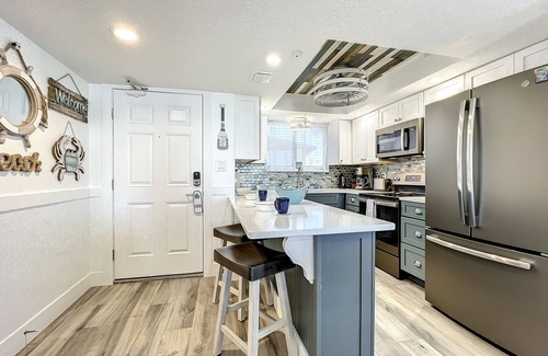New Smyrna Beach Condo | Pool-side OceanFront Condo - Steps to Beach & Flagler Ave