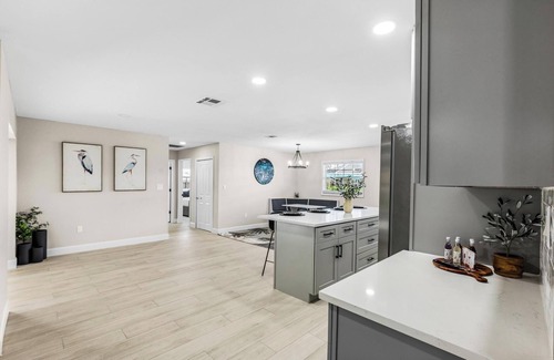 Caloosahatchee Apartment | Pool, Spa & Dock Modern Canal-Front Escape