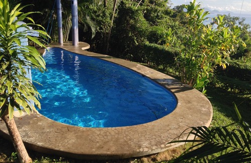Central Pacific Coast House | Pool, stunning ocean view, quiet, stairway to beach, ECO house