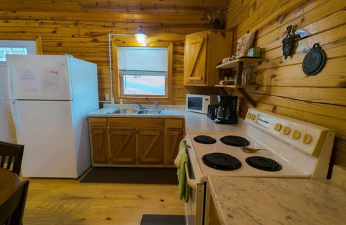 Eureka Springs Cabin | Pool+Wifi+Deck+3mi to Downtown Wild Plum Cabin#3