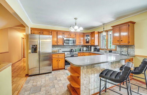 Kunkletown House | Pool, Yard & Game Room: Family Home in Kunkletown