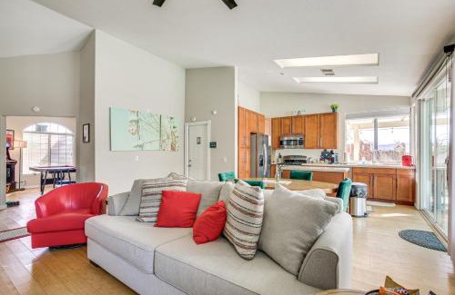Rancho Del Oro House | Poolside Oasis with Game Room in Desert Hot Springs!