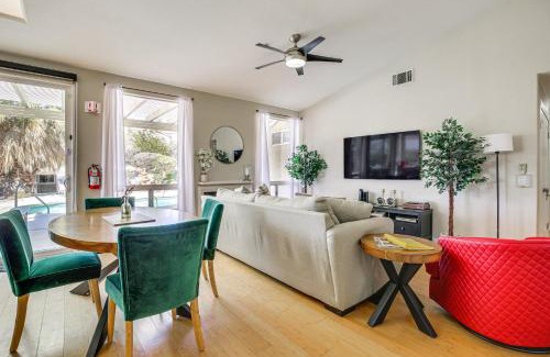 Rancho Del Oro House | Poolside Oasis with Game Room in Desert Hot Springs!