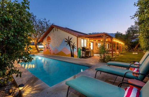 Desert Park Estates House | Poolside Palm Springs Paradise