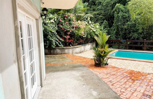 Soufriere Apartment | Poolside Waterfall Apartment