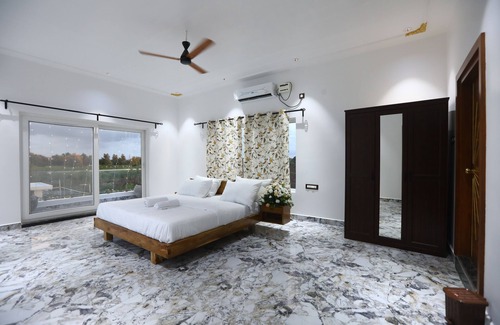 Chevella Other | Poorna: New Luxury 5 BHK Farmhouse w/Pool, Jacuzzi & Views