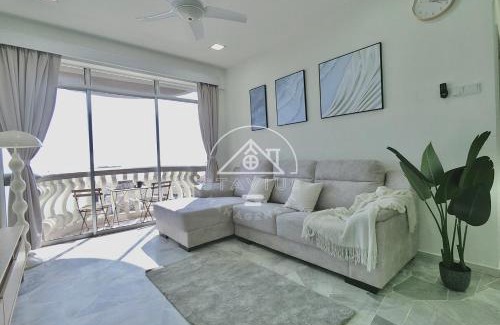 Taman Tanjung Apartment | PortDickson CozySeaviewHome 10Pax 1MinToBeach