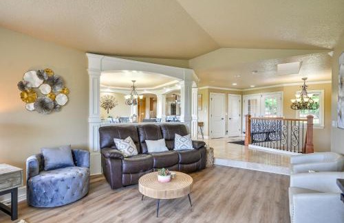 North Plains House | Portland Area Group Getaway Hot Tub and Views!