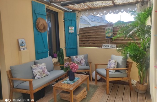 Ploudalmezeau House | Portsall: "TY Kreol"charmante Maisonnette Calme, Tout Confort, a 2 pas du Port