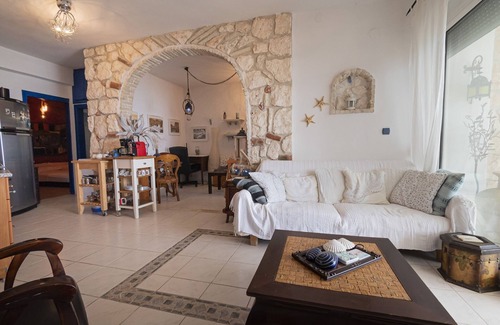 Siviri Apartment | Poseidon Seafront Apartment by RentalsPro