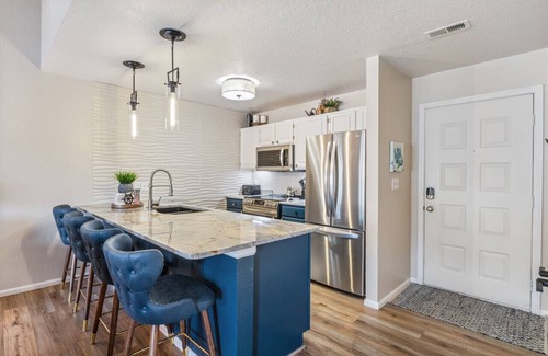 Village of Four Seasons Condo | Posh Penthouse-Top Floor, Waterfront, Pools, & Pickleball!