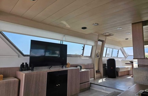 Ornos Boat Rental | Posillipo Technema 64 luxury boat
