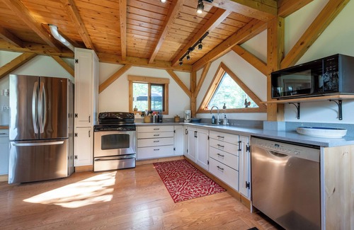 Blaeberry House | Post and Beam Country home on 40 Acres of land in the Blaeberry Valley, Golden.