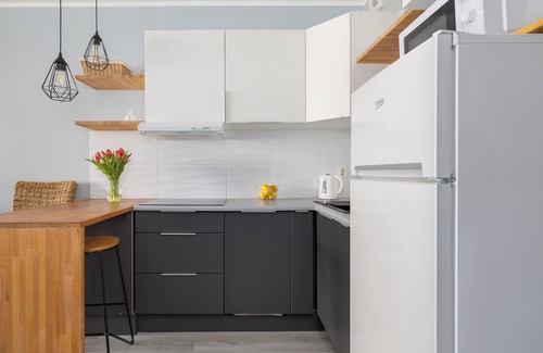 West Pomeranian Voivodeship Apartment | Potulicka Blue Studio